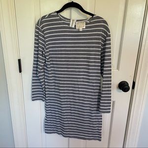 Striped Sail to Sable Dress